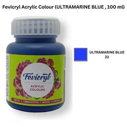 Fevicryl Acrylic Colour 100ml - Ultramarine Blue-223